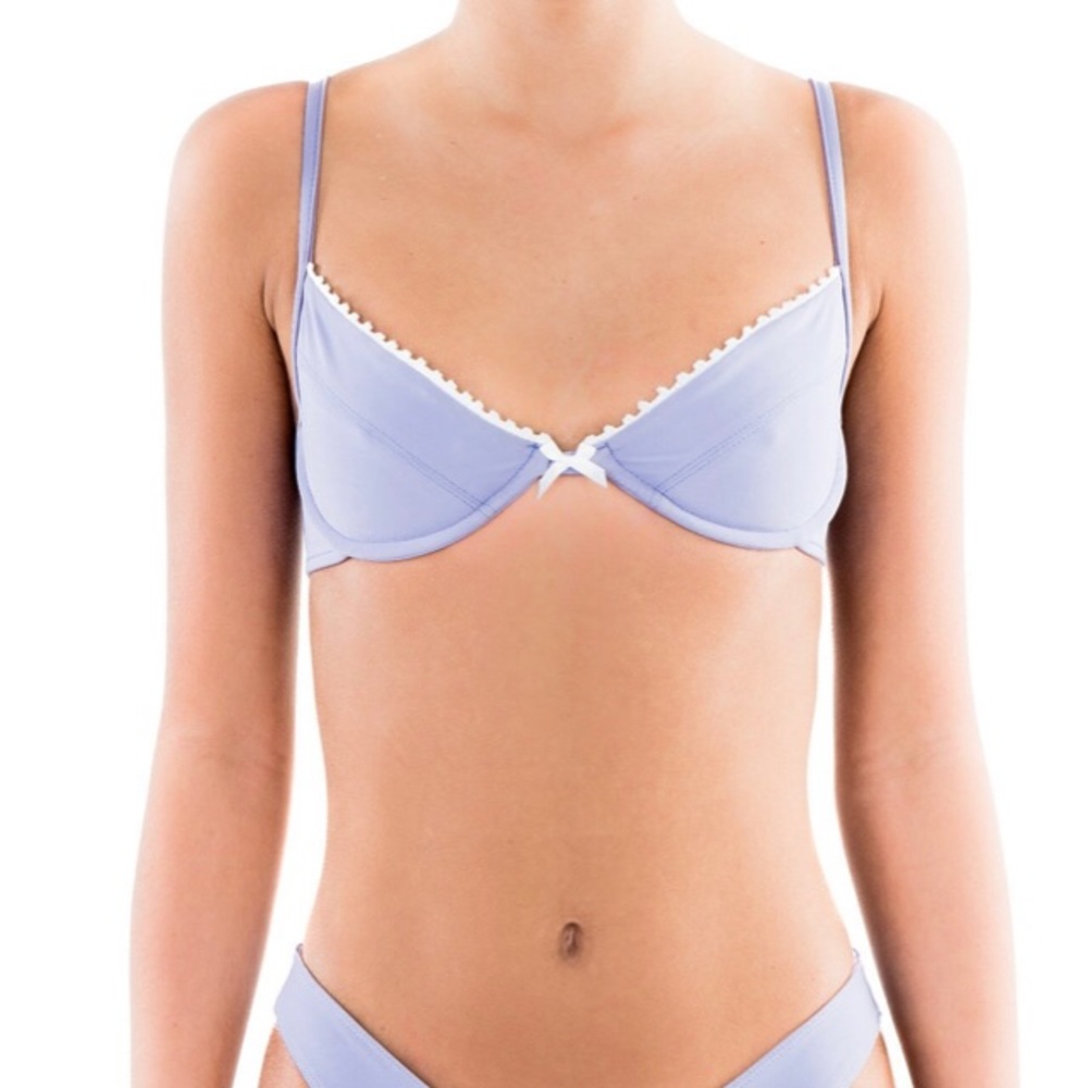 bamba swim bella bra lavender size L